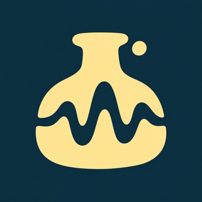 Odd Rule Lab flask and waveform logo